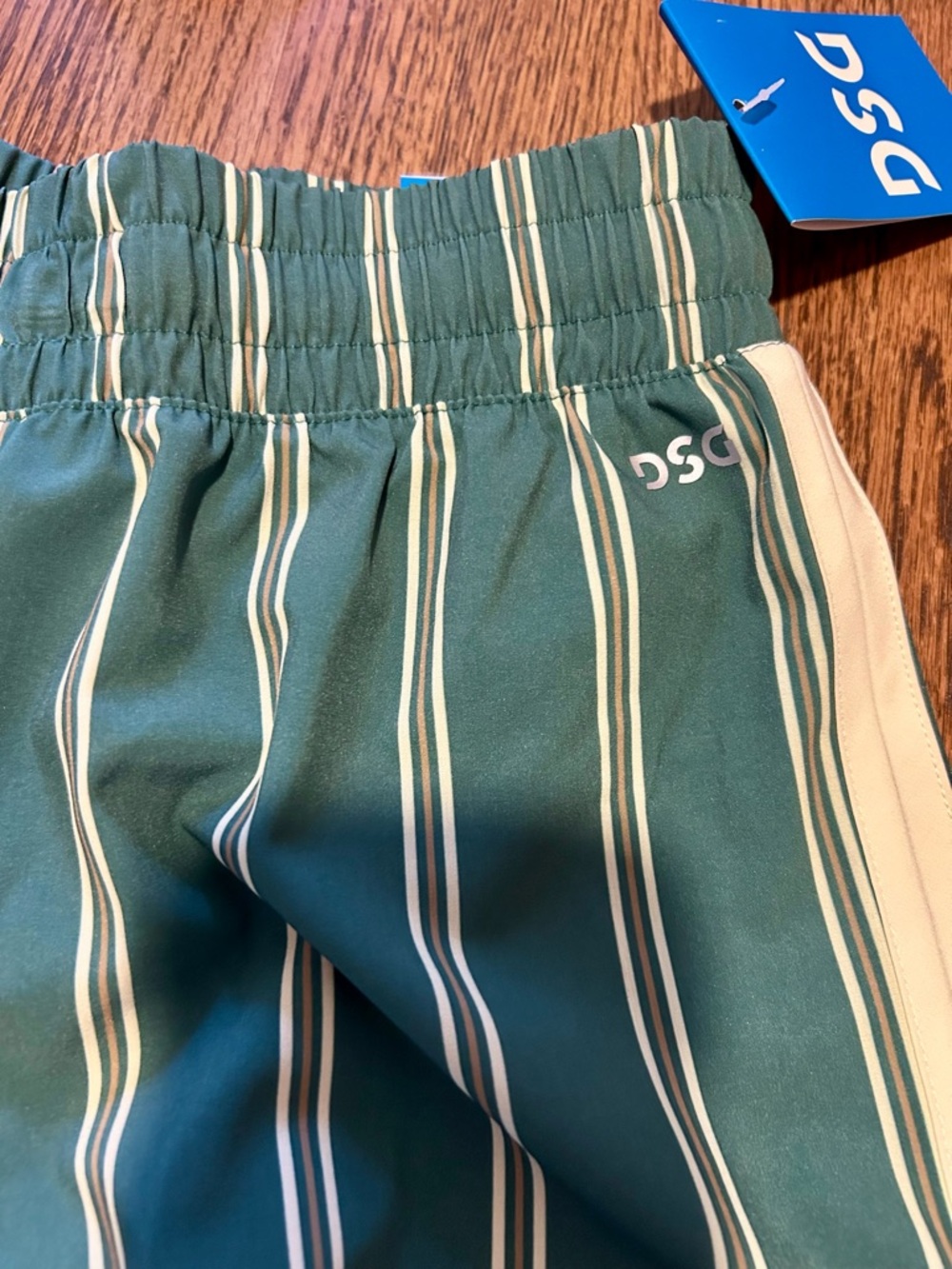 DSG Stride Shorts Bundle Girls M Striped Athletic Running Shorts NWT - Picture 12 of 13